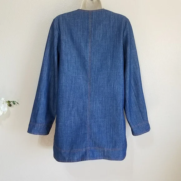 Yumi Outerwear Denim Coat - Picture 2 of 7